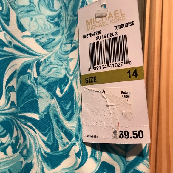 Closing closet make offer NWT Micheal Kor’s Swirly skirt - Picture 2 of 5